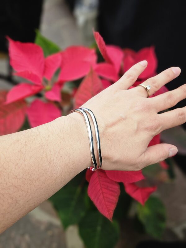 Brazalete 2 medias cañas
