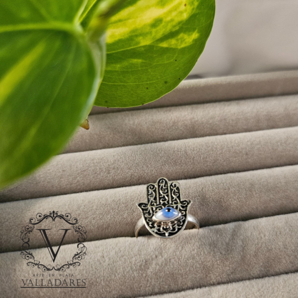 Anillo ajustable Mano de Fatima