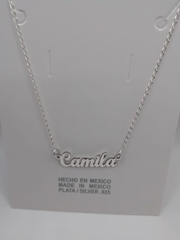 Nombre en plata - Image 2